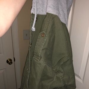 Olive green jacket